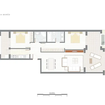 アパート Private Oasis In La Medina